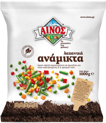 Mix Λαχανικων 450Gr Αινος